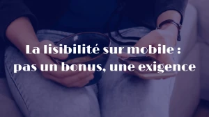 lisibilité site web professionnel