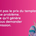 template WordPress ou site sur mesure