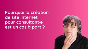 création de site internet pour consultant